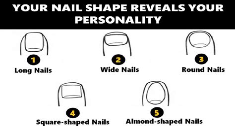 shape of nails personality